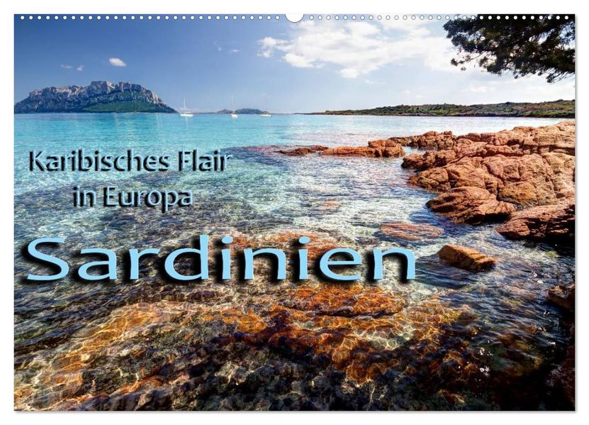 Sardinien (Wandkalender 2027 DIN A2 quer) CALVENDO Monatskalender