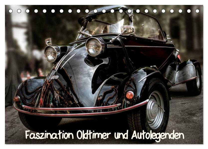 Faszination Oldtimer und Autolegenden (Tischkalender 2027 DIN A5 quer) CALVENDO Monatskalender