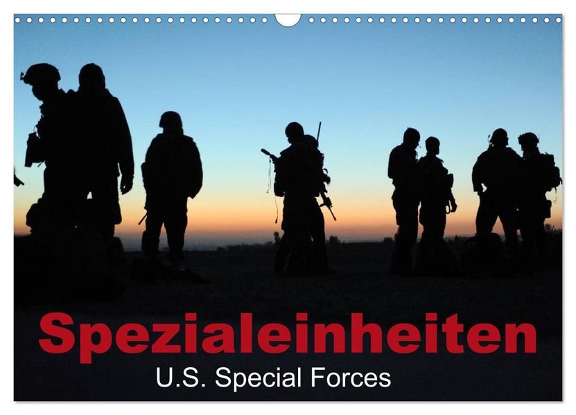 Spezialeinheiten U.S. Special Forces (Wandkalender 2027 DIN A3 quer) CALVENDO Monatskalender