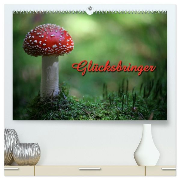 Glücksbringer (hochwertiger Premium Wandkalender 2027 DIN A2 quer) Kunstdruck in Hochglanz