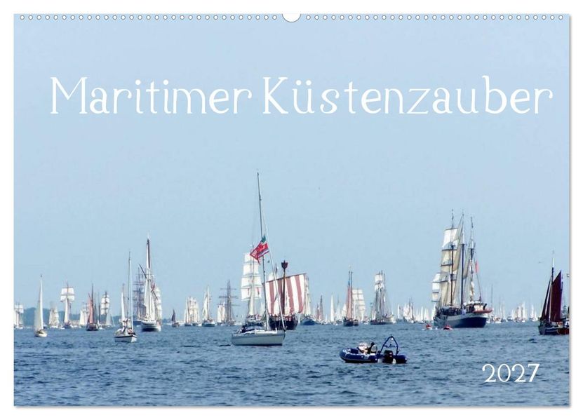 Maritimer Küstenzauber (Wandkalender 2027 DIN A2 quer) CALVENDO Monatskalender