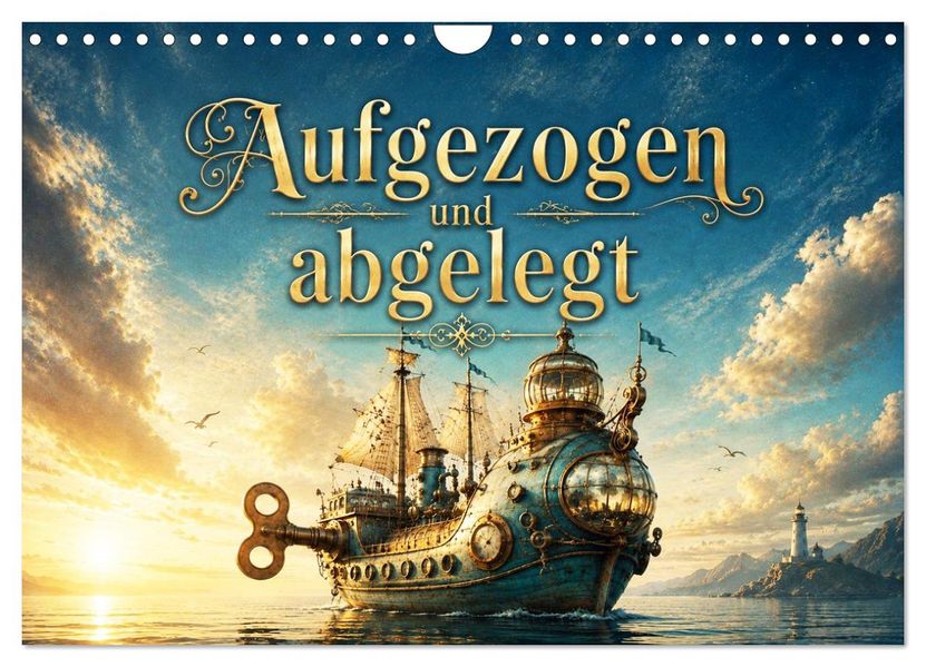 Aufgezogen und abgelegt (Wandkalender 2027 DIN A4 quer) CALVENDO Monatskalender