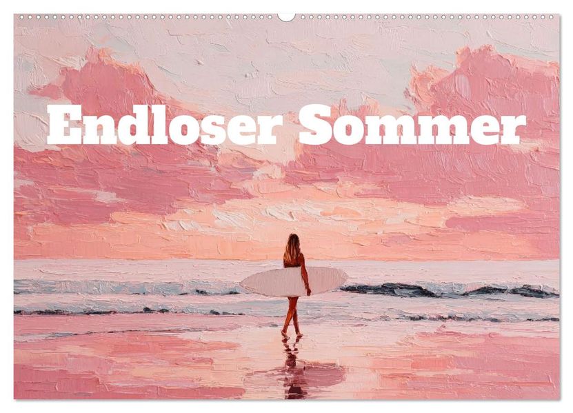 Endloser Sommer (Wandkalender 2027 DIN A2 quer) CALVENDO Monatskalender