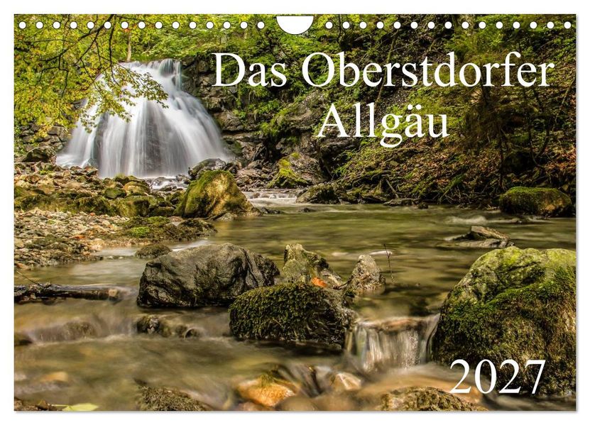Das Oberstdorfer Allgäu (Wandkalender 2027 DIN A4 quer) CALVENDO Monatskalender