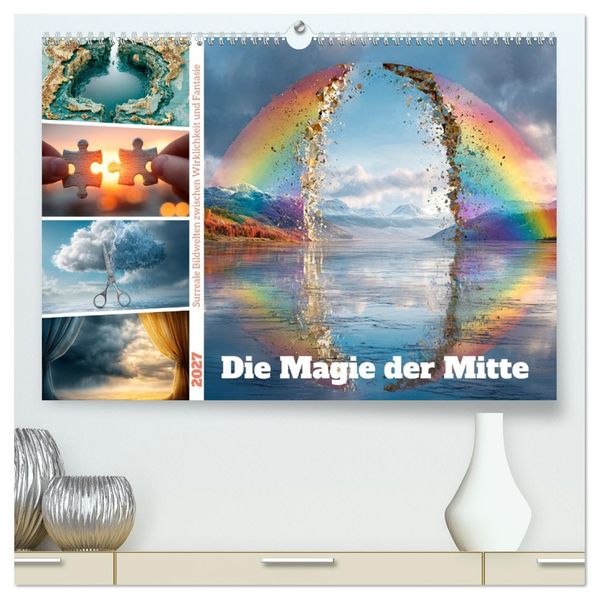 Die Magie der Mitte (hochwertiger Premium Wandkalender 2027 DIN A2 quer) Kunstdruck in Hochglanz