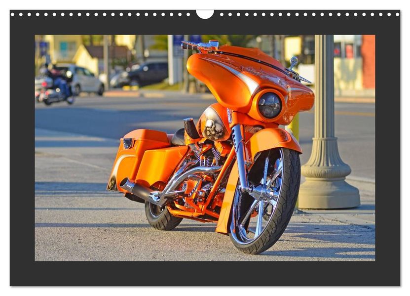 BEST OF HARLEY-DAVIDSON BAGGER-STYLE (Wandkalender 2027 DIN A3 quer) CALVENDO Monatskalender
