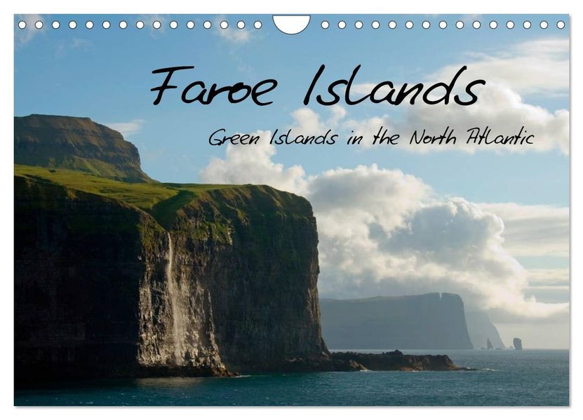 Faroe Islands / UK-Version (Wall Calendar 2027 DIN A4 landscape) CALVENDO 12 Month Wall Calendar