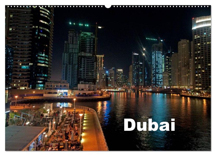 Dubai (Wandkalender 2027 DIN A2 quer) CALVENDO Monatskalender