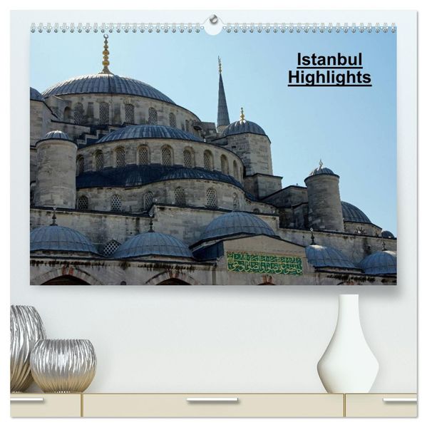Istanbul Highlights (hochwertiger Premium Wandkalender 2027 DIN A2 quer) Kunstdruck in Hochglanz