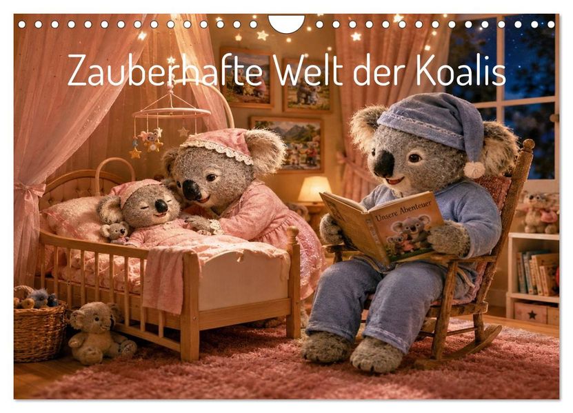 Zauberhafte Welt der Koalis (Wandkalender 2027 DIN A4 quer) CALVENDO Monatskalender