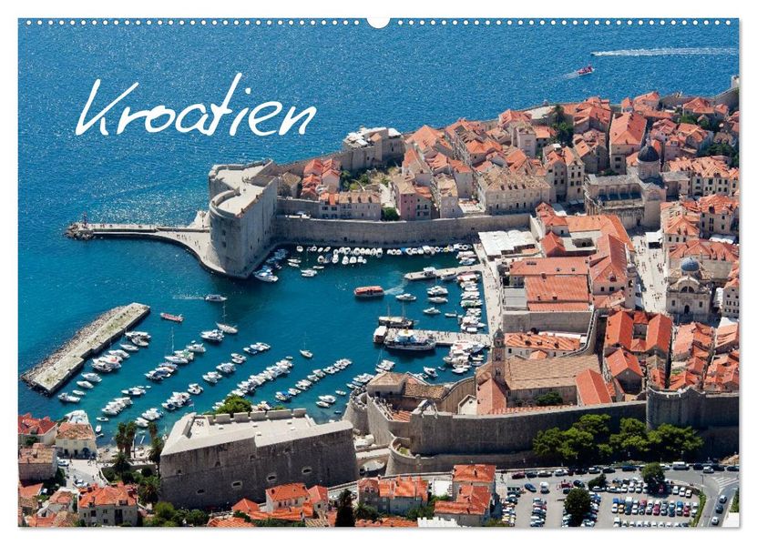 Kroatien (Wandkalender 2027 DIN A2 quer) CALVENDO Monatskalender
