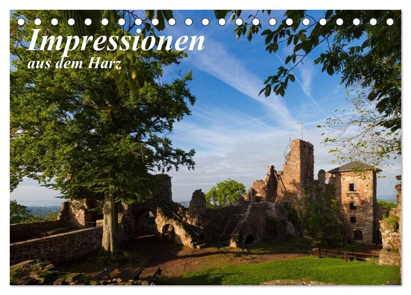 Impressionen aus dem Harz (Tischkalender 2027 DIN A5 quer) CALVENDO Monatskalender