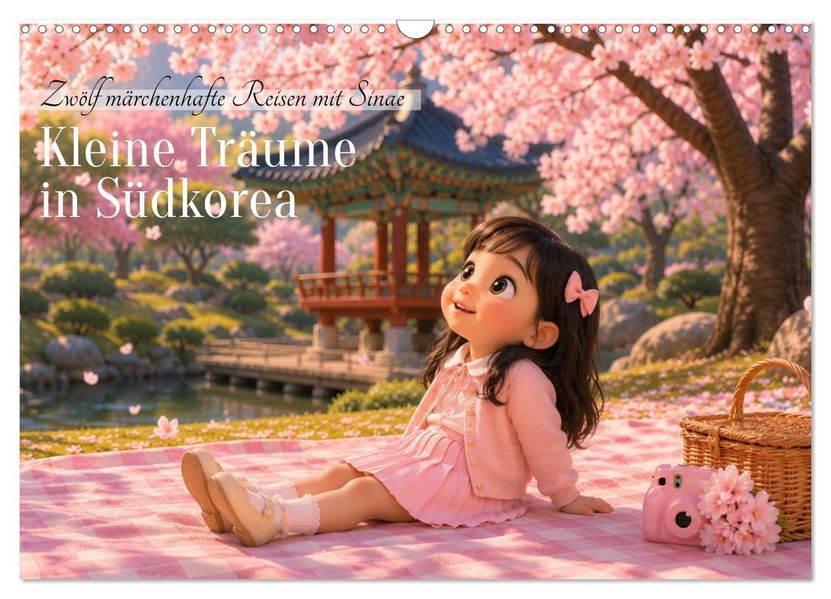Kleine Träume in Korea (Wandkalender 2027 DIN A3 quer) CALVENDO Monatskalender