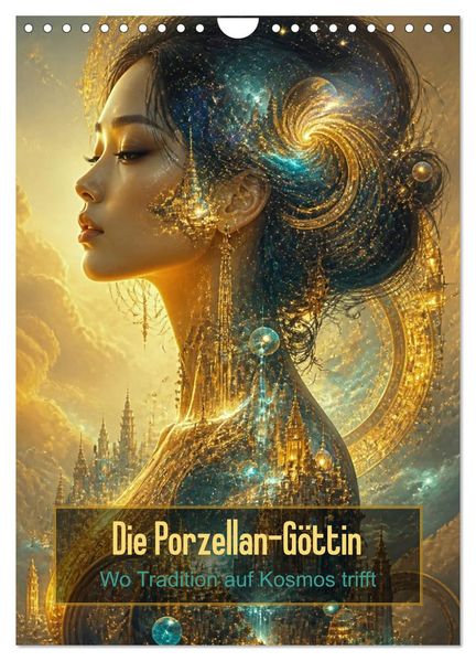 Die Porzellan-Göttin (Wandkalender 2027 DIN A4 hoch) CALVENDO Monatskalender