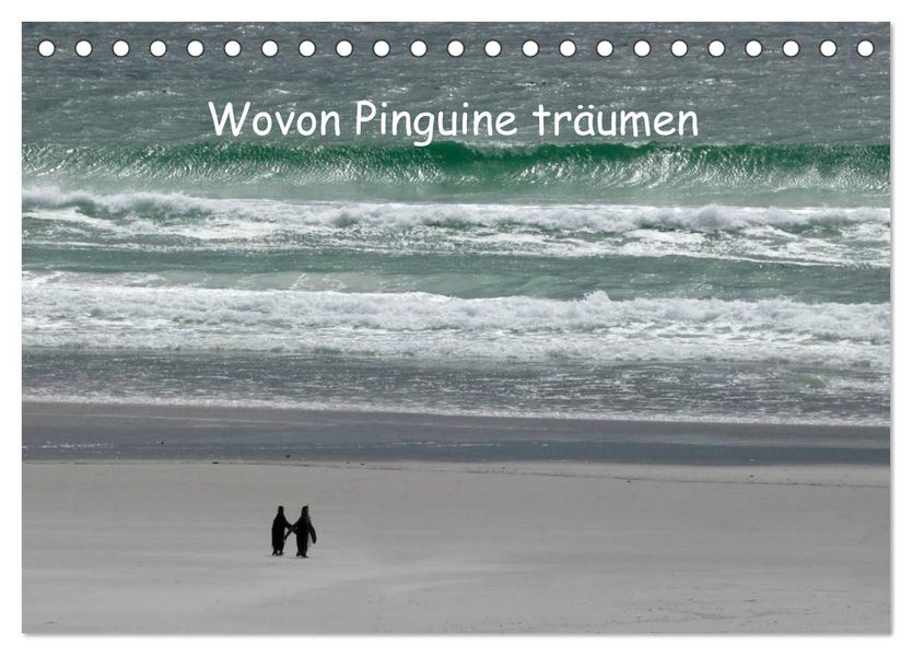 Wovon Pinguine träumen (Tischkalender 2027 DIN A5 quer) CALVENDO Monatskalender