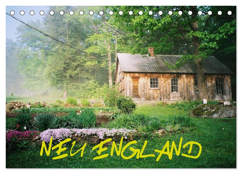 Neu England (Tischkalender 2027 DIN A5 quer) CALVENDO Monatskalender