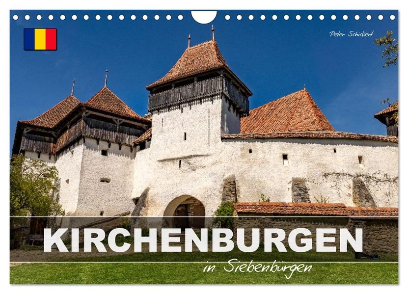 Kirchenburgen in Siebenbürgen (Wandkalender 2027 DIN A4 quer) CALVENDO Monatskalender