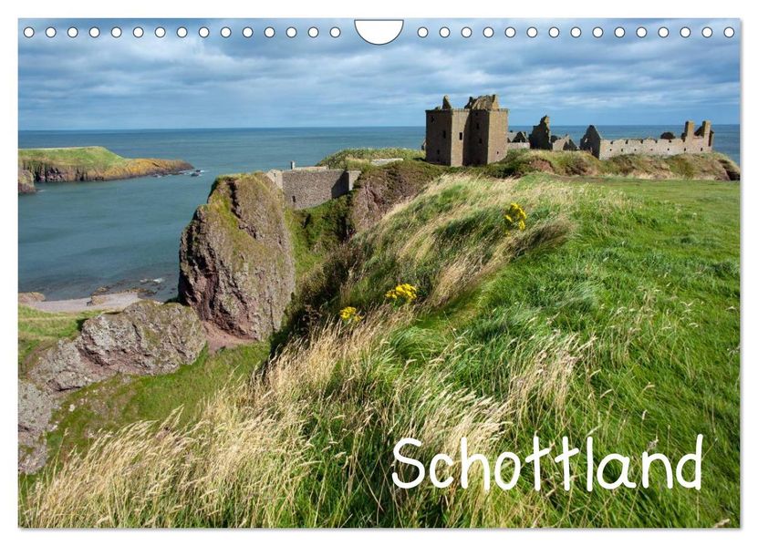 Schottland (Wandkalender 2027 DIN A4 quer) CALVENDO Monatskalender