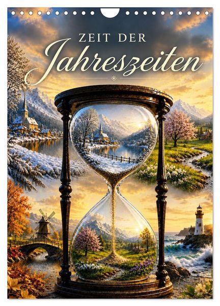 Zeit der Jahreszeiten (Wandkalender 2027 DIN A4 hoch) CALVENDO Monatskalender