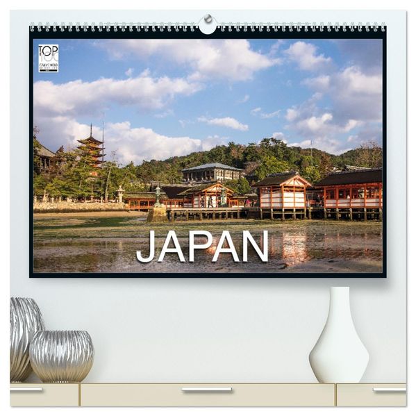 Japan (hochwertiger Premium Wandkalender 2027 DIN A2 quer) Kunstdruck in Hochglanz
