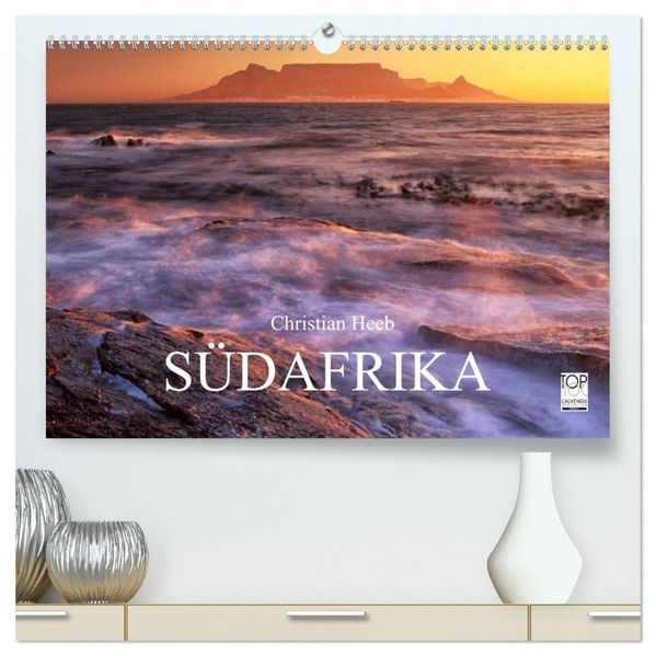 Südafrika Christian Heeb (hochwertiger Premium Wandkalender 2027 DIN A2 quer) Kunstdruck in Hochglanz