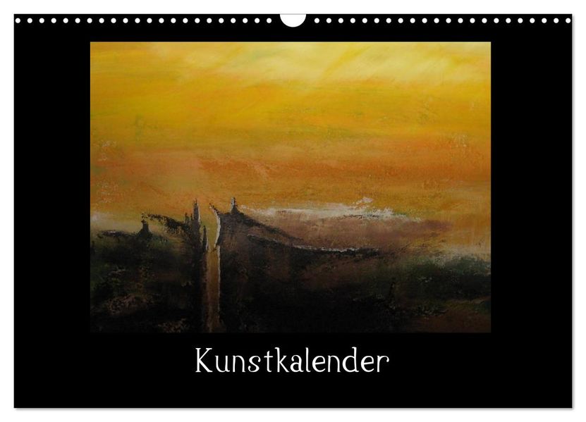 Kunstkalender von Michaela Nagel (Wandkalender 2027 DIN A3 quer) CALVENDO Monatskalender