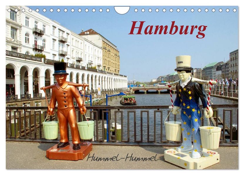 Hamburg (Wandkalender 2027 DIN A4 quer) CALVENDO Monatskalender