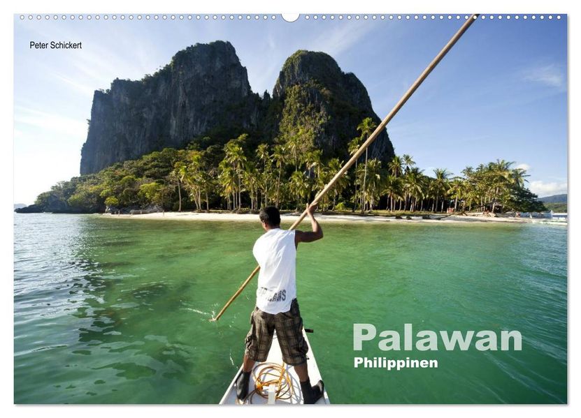 Palawan (Wandkalender 2027 DIN A2 quer) CALVENDO Monatskalender