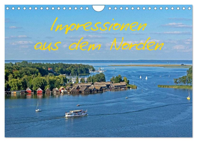 Impressionen aus dem Norden (Wandkalender 2027 DIN A4 quer) CALVENDO Monatskalender