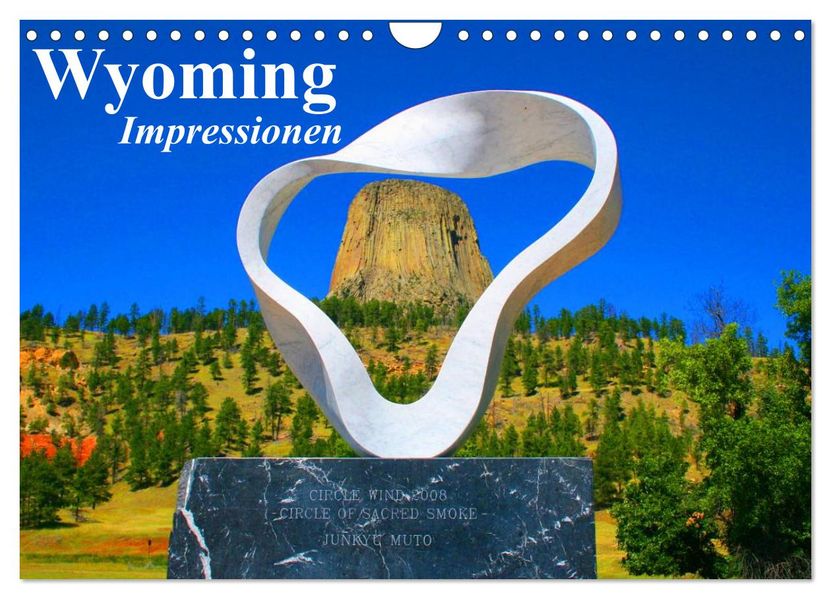 Wyoming Impressionen (Wandkalender 2027 DIN A4 quer) CALVENDO Monatskalender