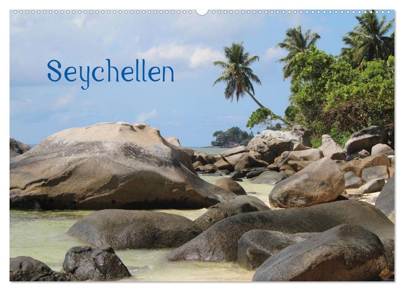 Seychellen (Wandkalender 2027 DIN A2 quer) CALVENDO Monatskalender
