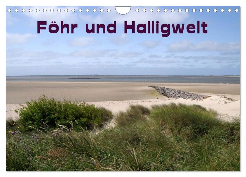 Föhr und Halligwelt 2027 (Wandkalender 2027 DIN A4 quer) CALVENDO Monatskalender