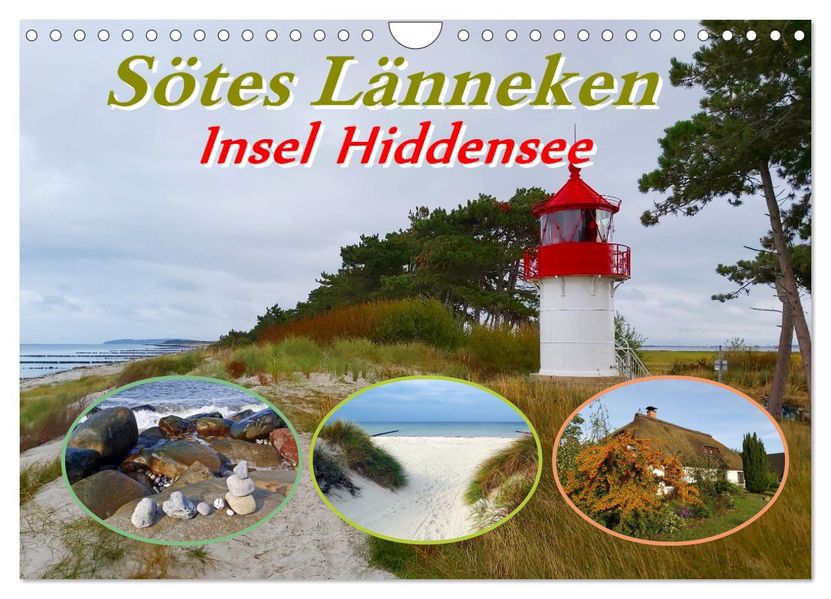 Sötes Länneken Insel Hiddensee (Wandkalender 2027 DIN A4 quer) CALVENDO Monatskalender