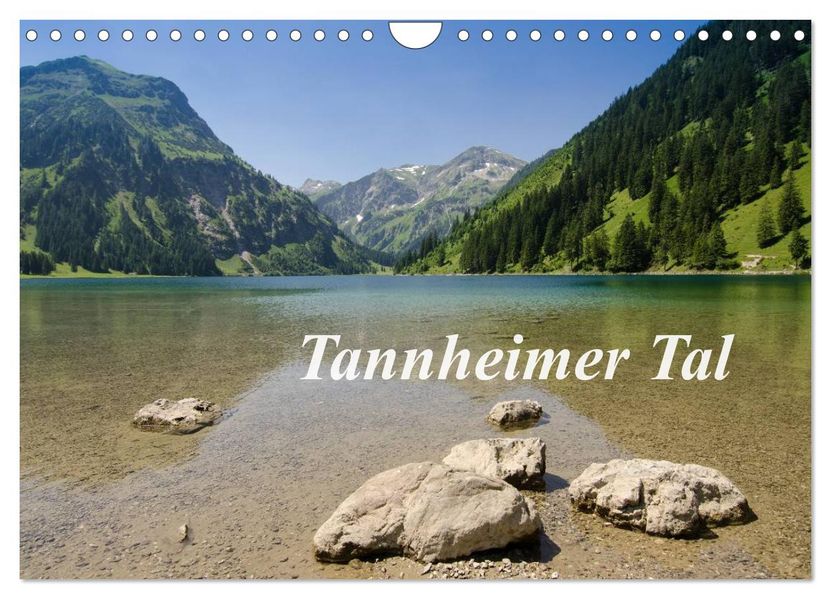 Tannheimer Tal (Wandkalender 2027 DIN A4 quer) CALVENDO Monatskalender