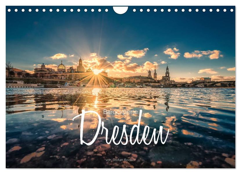 Barockperle Dresden (Wandkalender 2027 DIN A4 quer) CALVENDO Monatskalender