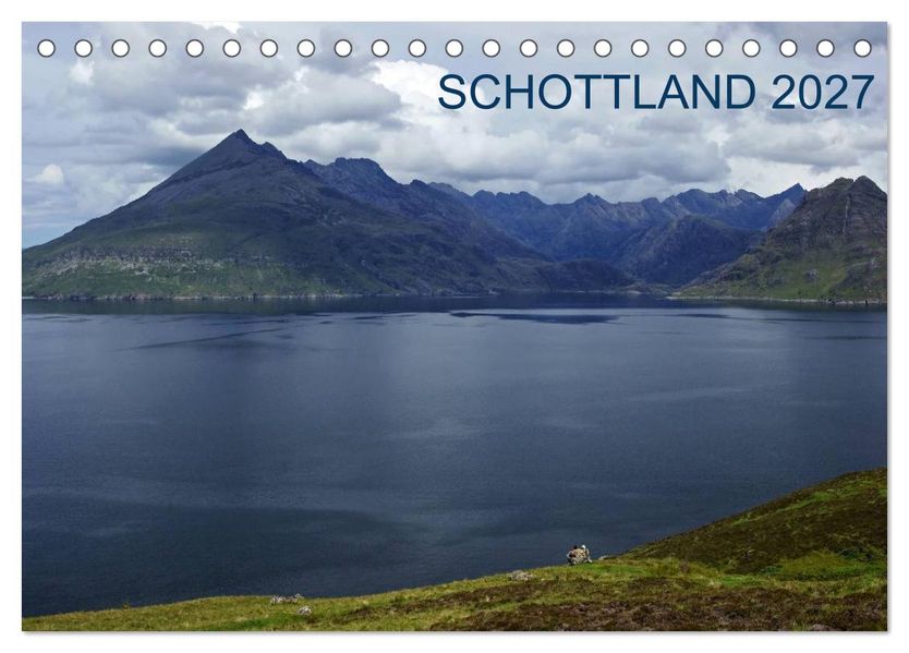 Schottland 2027 (Tischkalender 2027 DIN A5 quer) CALVENDO Monatskalender