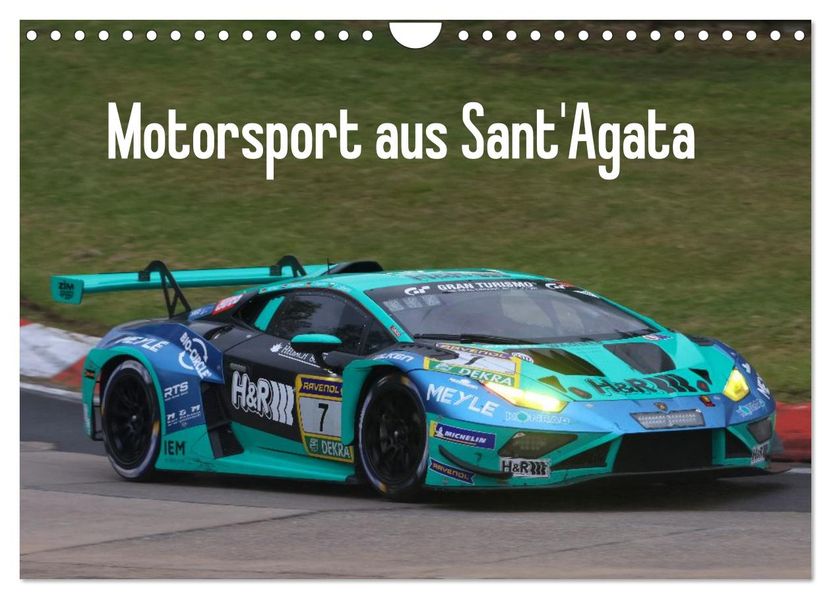 Motorsport aus Sant'Agata (Wandkalender 2027 DIN A4 quer) CALVENDO Monatskalender