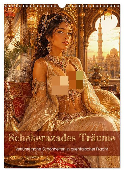Scheherazades Träume (Wandkalender 2027 DIN A3 hoch) CALVENDO Monatskalender