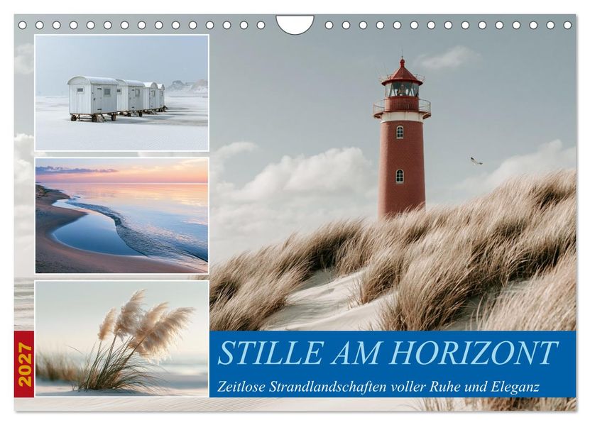 Stille am Horizont (Wandkalender 2027 DIN A4 quer) CALVENDO Monatskalender