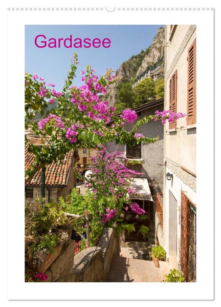 Gardasee (Wandkalender 2027 DIN A2 hoch) CALVENDO Monatskalender