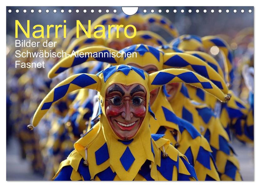 Narri Narro (Wandkalender 2027 DIN A4 quer) CALVENDO Monatskalender