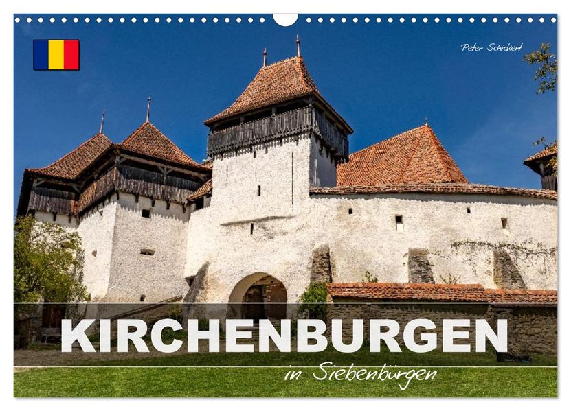 Kirchenburgen in Siebenbürgen (Wandkalender 2027 DIN A3 quer) CALVENDO Monatskalender