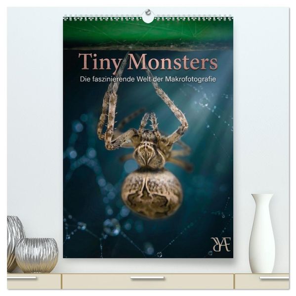 Tiny Monsters - Die faszinierende Welt der Makrofotografie (hochwertiger Premium Wandkalender 2027 DIN A2 hoch) Kunstdruck in Hochglanz