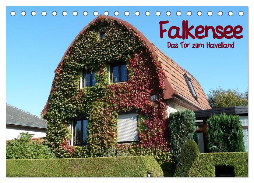 Falkensee - Das Tor zum Havelland (Tischkalender 2027 DIN A5 quer) CALVENDO Monatskalender
