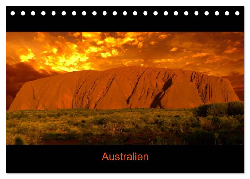 Australien (Tischkalender 2027 DIN A5 quer) CALVENDO Monatskalender
