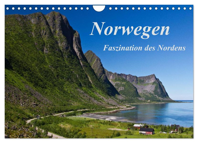 Norwegen - Faszination des Nordens (Wandkalender 2027 DIN A4 quer) CALVENDO Monatskalender