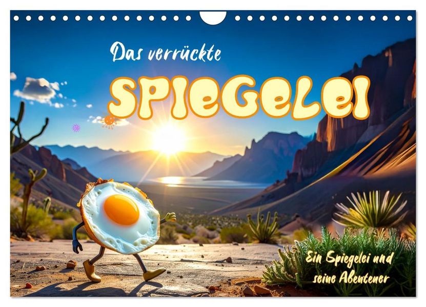 Das verrückte Spiegelei (Wandkalender 2027 DIN A4 quer) CALVENDO Monatskalender
