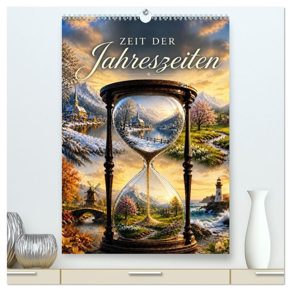 Zeit der Jahreszeiten (hochwertiger Premium Wandkalender 2027 DIN A2 hoch) Kunstdruck in Hochglanz