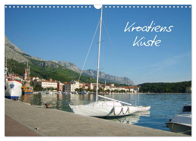 Kroatiens Küste (Wandkalender 2027 DIN A3 quer) CALVENDO Monatskalender