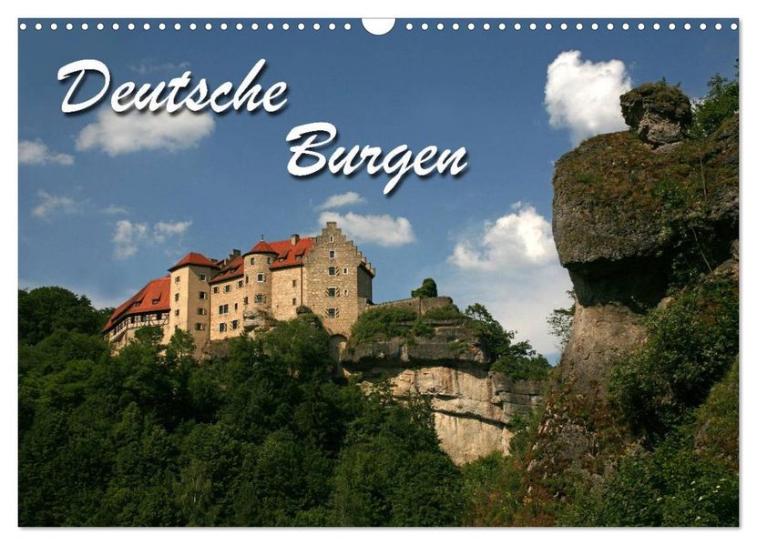 Deutsche Burgen (Wandkalender 2027 DIN A3 quer) CALVENDO Monatskalender